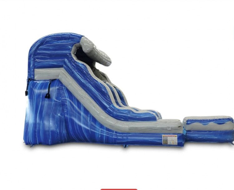 15 Ocean Wave Inflatable Slide Wet/Dry